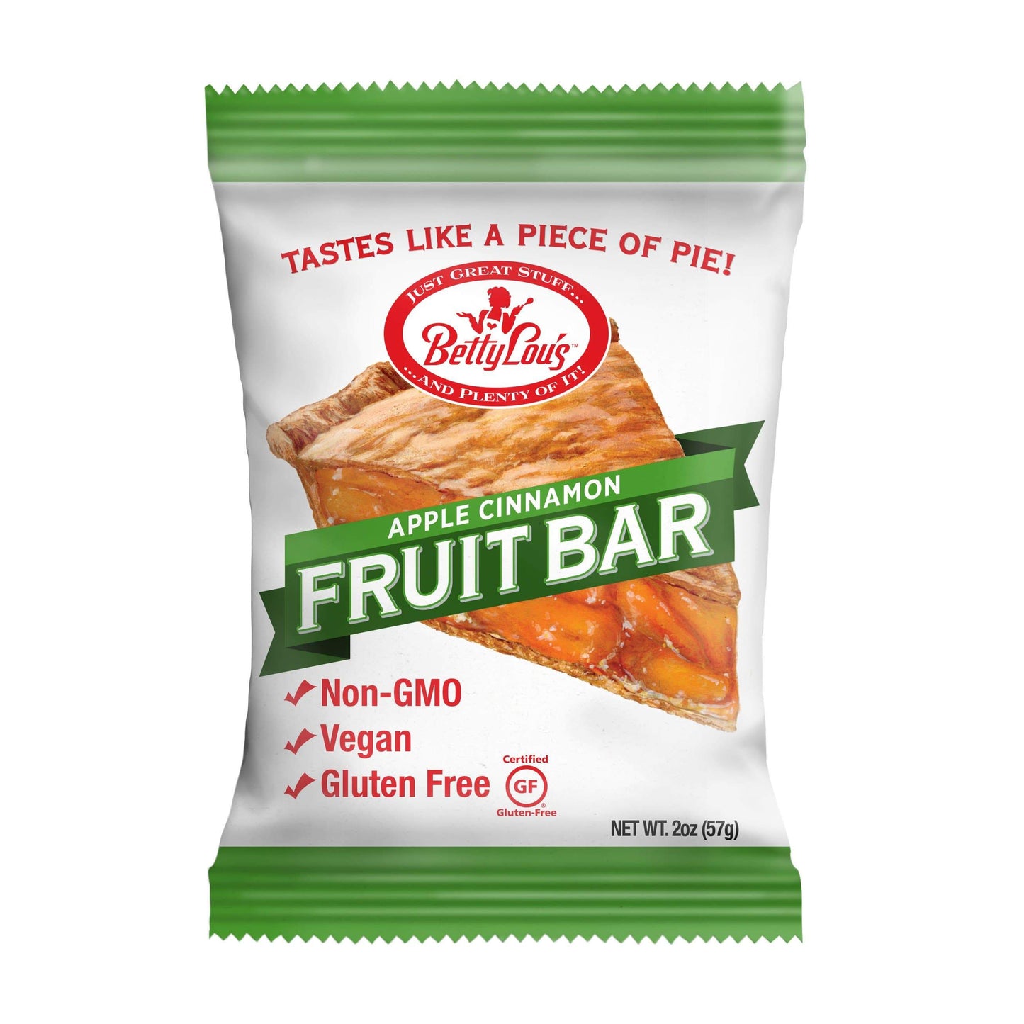 Betty Lou's Bars-Apple Cinnamon-Single Serving-The Feed