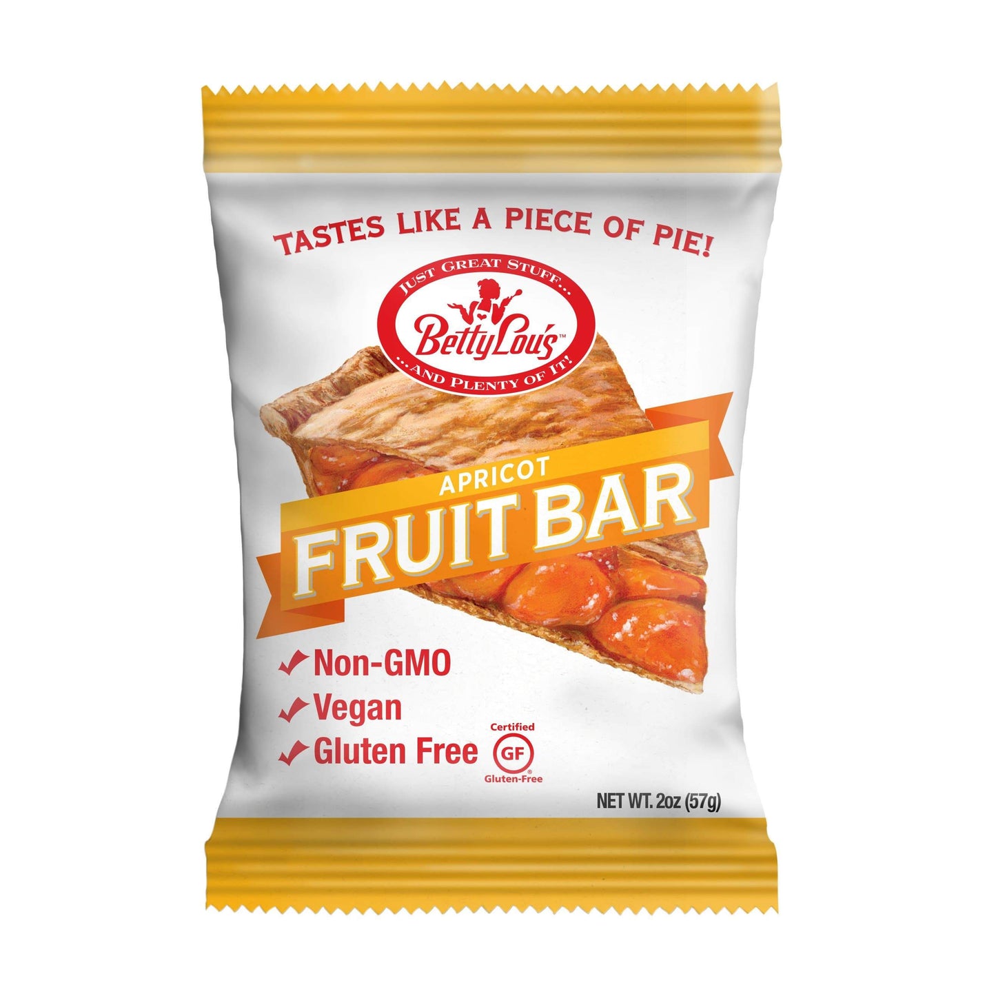 Betty Lou's Bars-Apricot-Single Serving-The Feed
