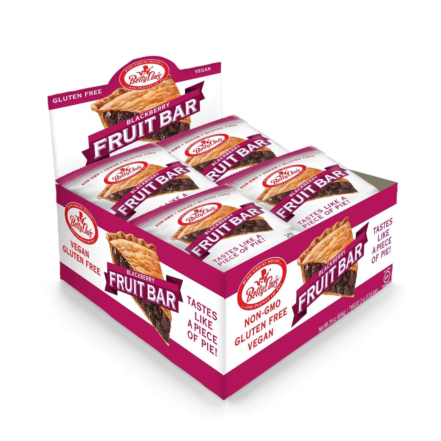 Betty Lou's Bars-Blackberry-Box of 12-The Feed
