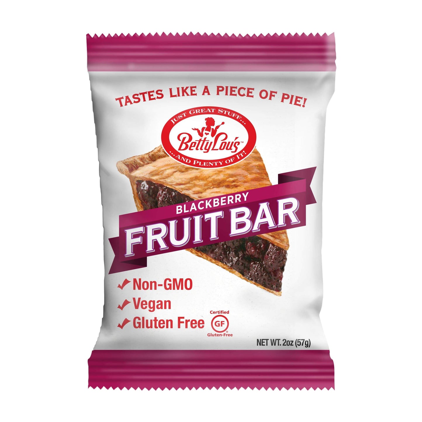 Betty Lou's Bars-Blackberry-Single Serving-The Feed