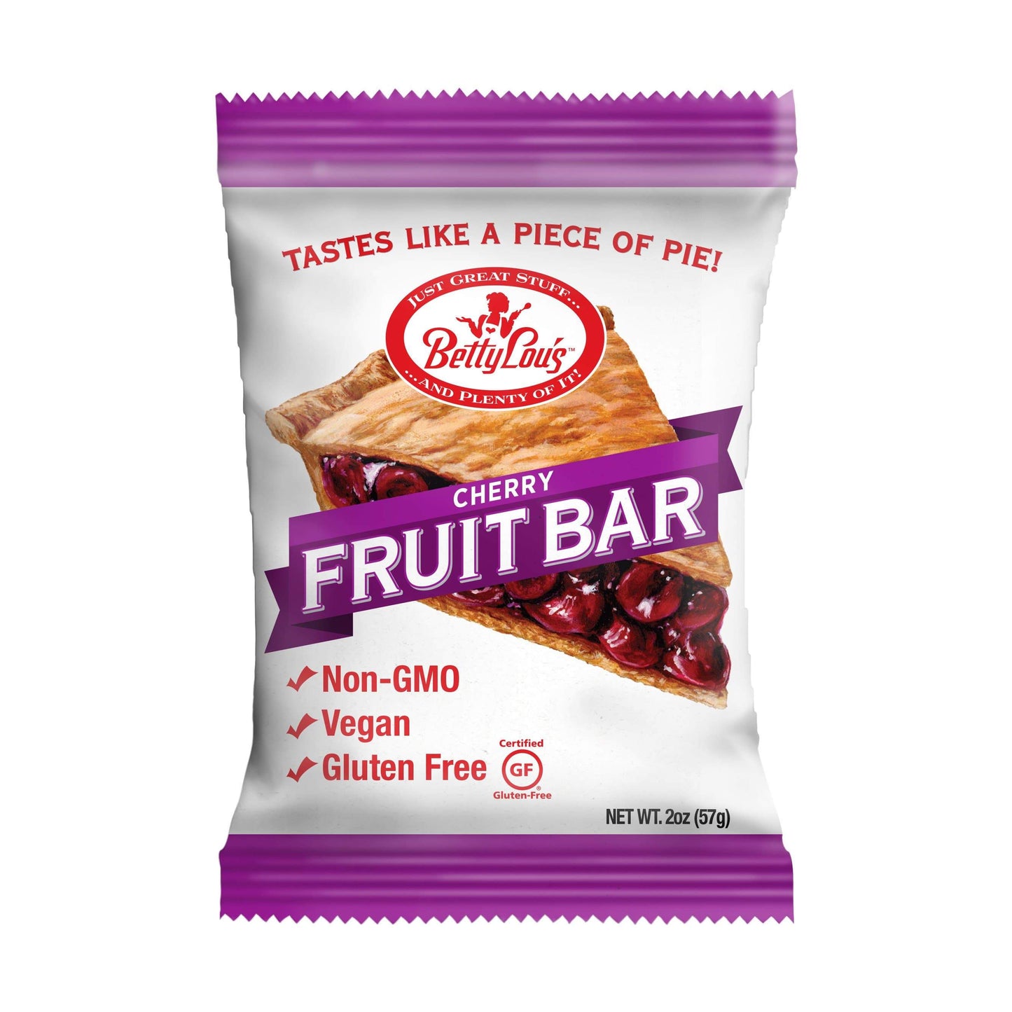 Betty Lou's Bars-Cherry-Single Serving-The Feed