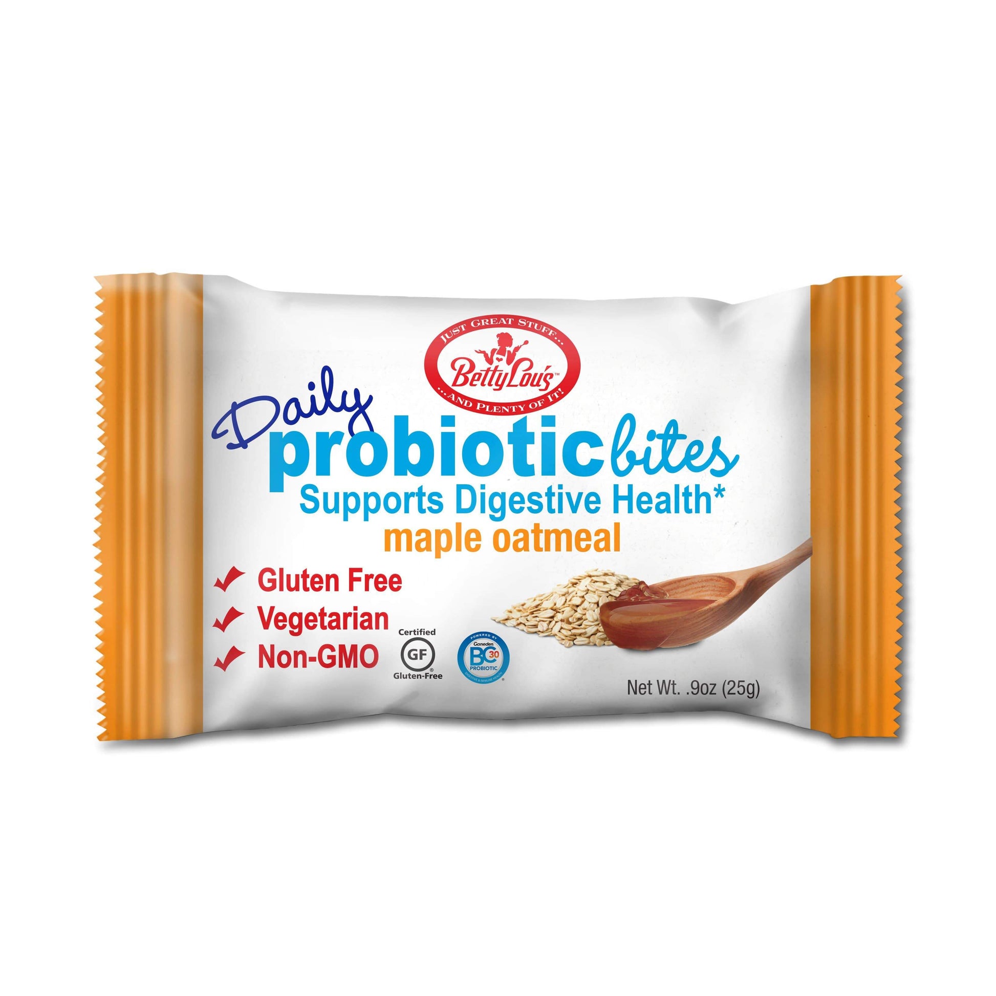 Betty Lou's Probiotic Bites-Maple Oatmeal-Single Serving-The Feed