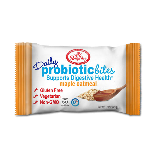 Betty Lou's Probiotic Bites-Maple Oatmeal-Single Serving-The Feed