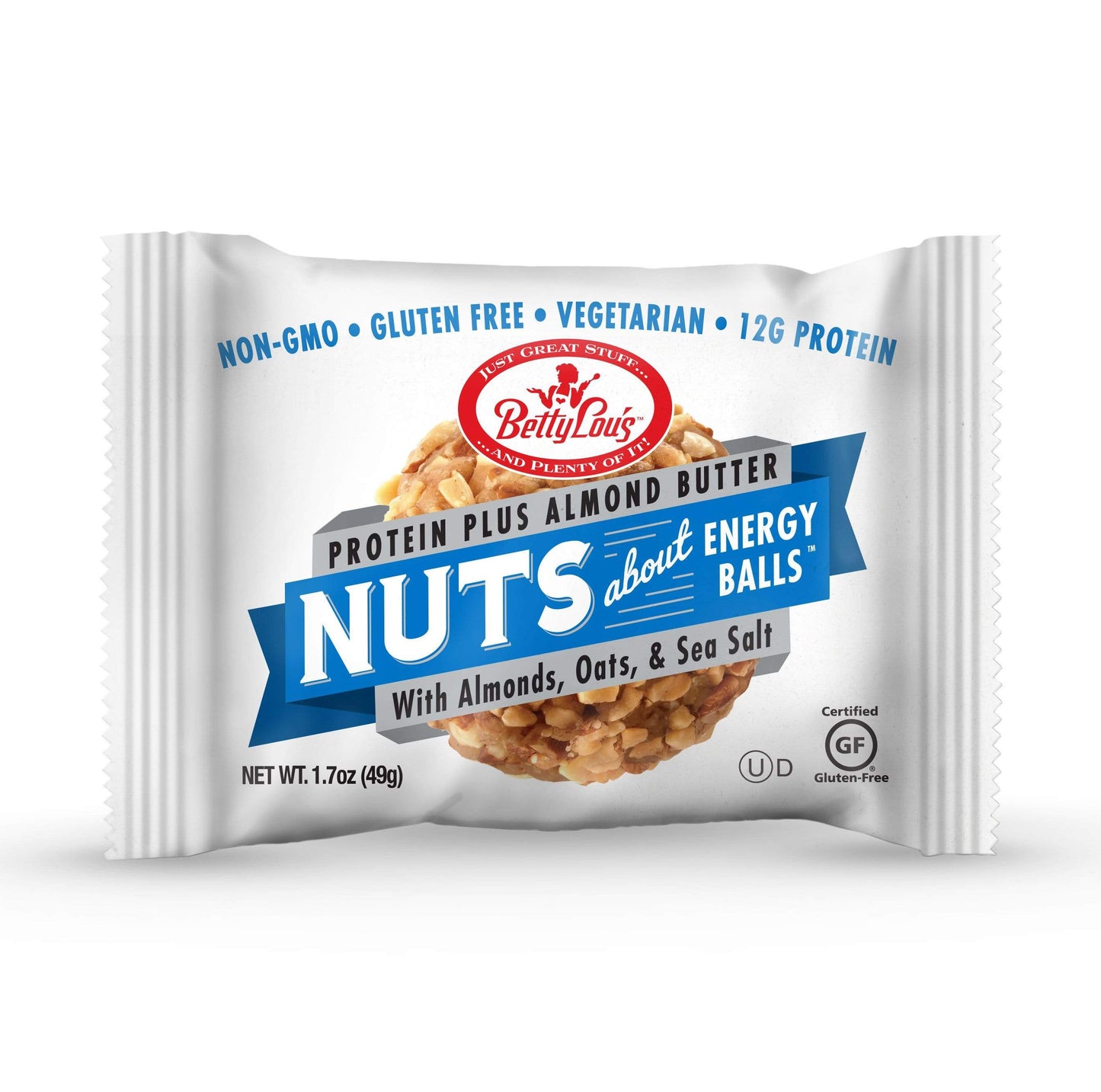 Betty Lou's Nut Butter Balls-Protein Plus Almond Butter-Single Serving-The Feed