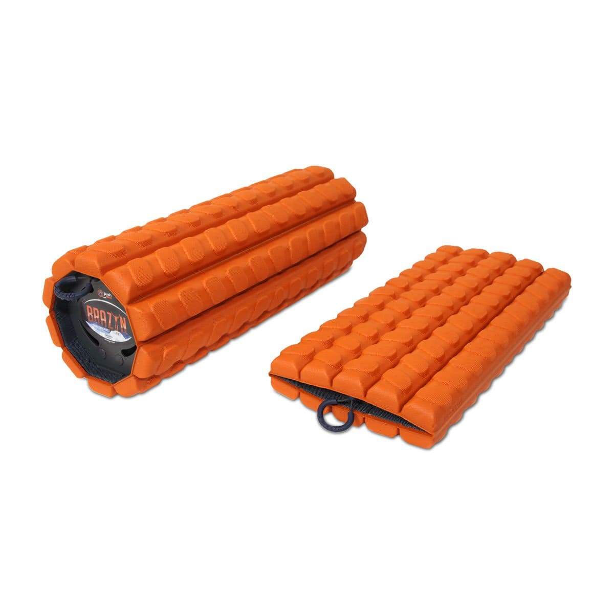 Brazyn Life Collapsible Rollers-Morph (Nubbed Surface)-Orange-The Feed