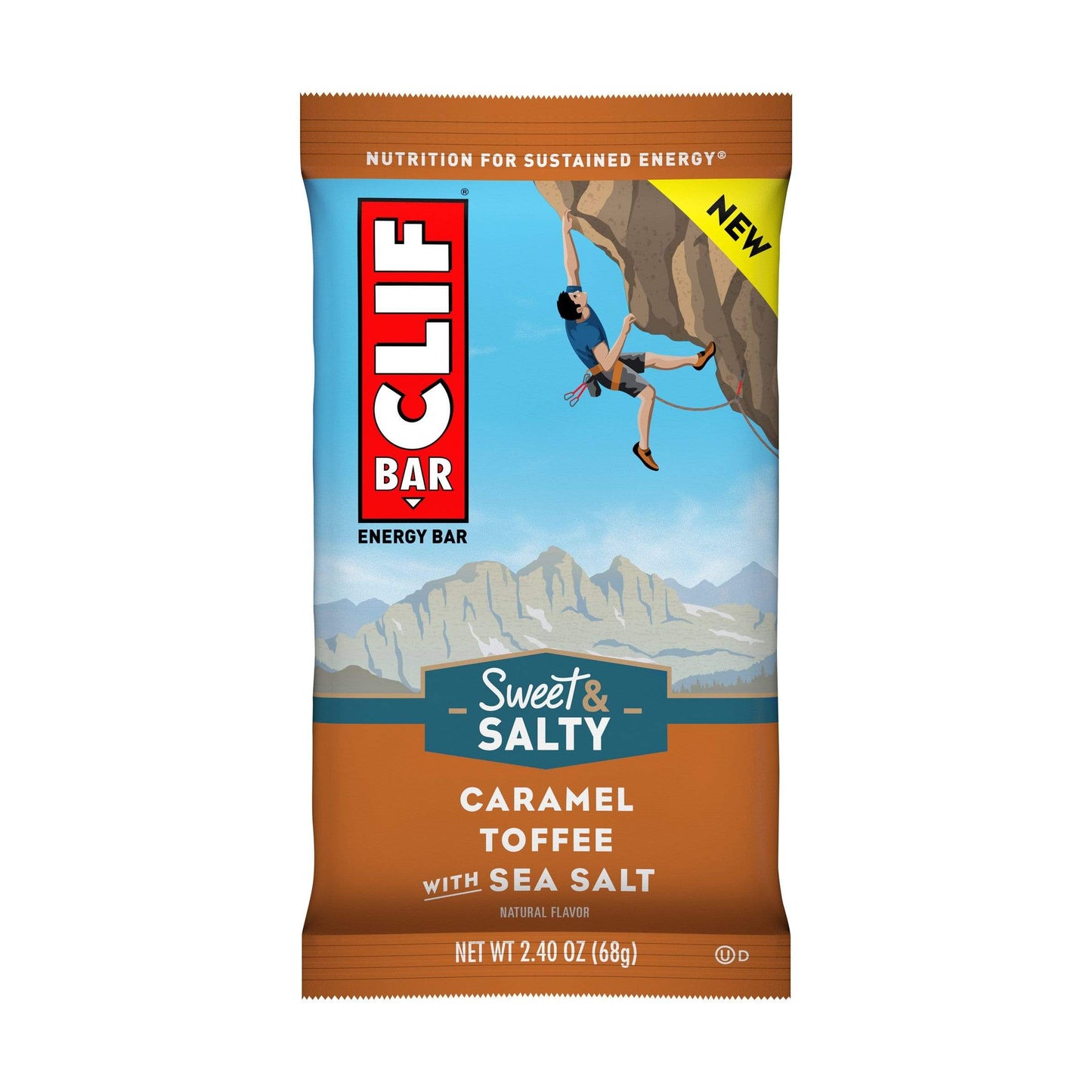 Clif Bar-Caramel Toffee with Sea Salt-Single Serving-The Feed