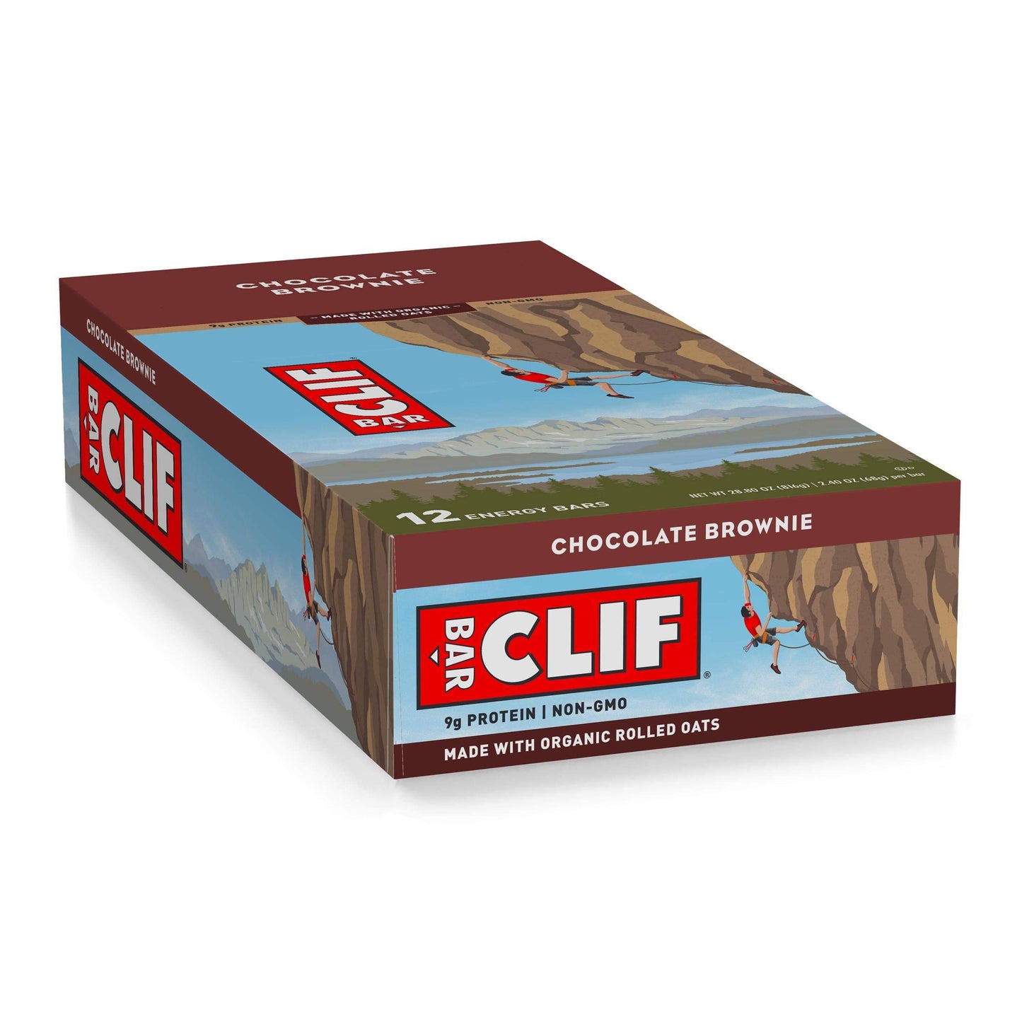 Clif Bar-Chocolate Brownie-Box of 12-The Feed