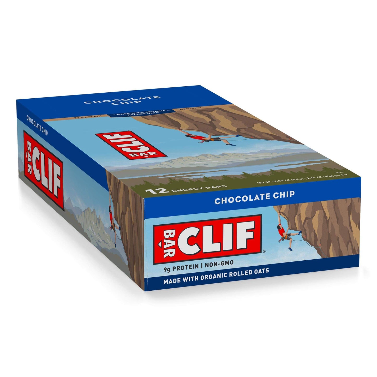 Clif Bar-Chocolate Chip-Box of 12-The Feed