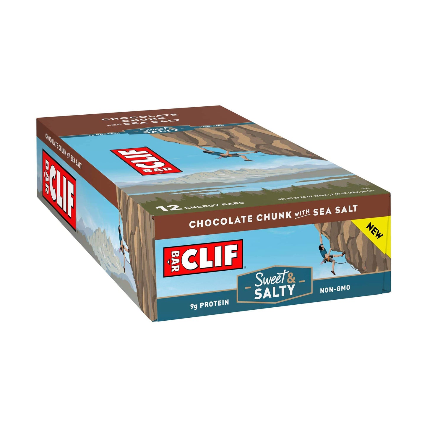 Clif Bar-Chocolate Chunk with Sea Salt-Box of 12-The Feed