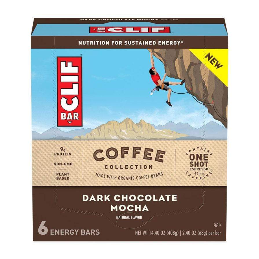 Clif Bar-Coffee - Dark Chocolate Mocha-Pack of 6-The Feed