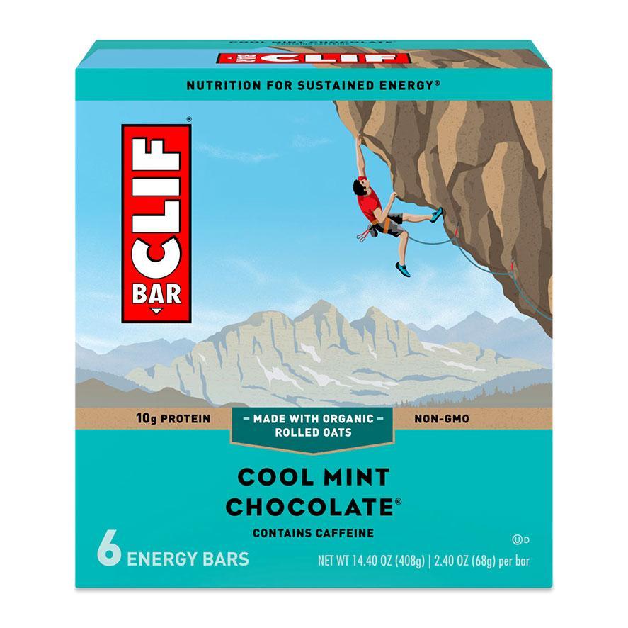 Clif Bar-Cool Mint Chocolate (with Caffeine)-Pack of 6-The Feed