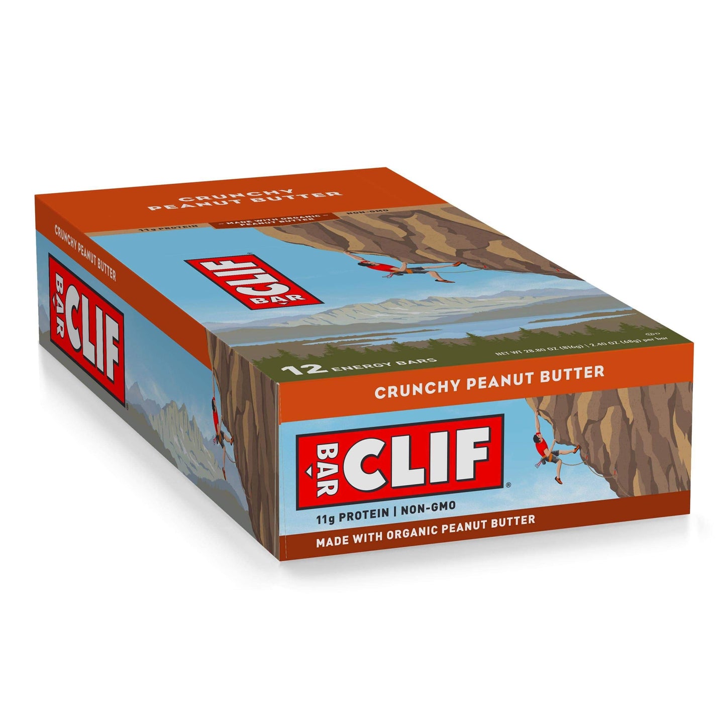 Clif Bar-Crunchy Peanut Butter-Box of 12-The Feed