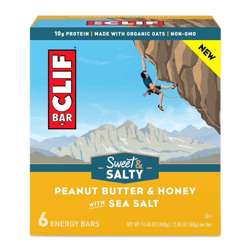 Clif Bar-Peanut Butter and Honey with Sea Salt-Pack of 6-The Feed