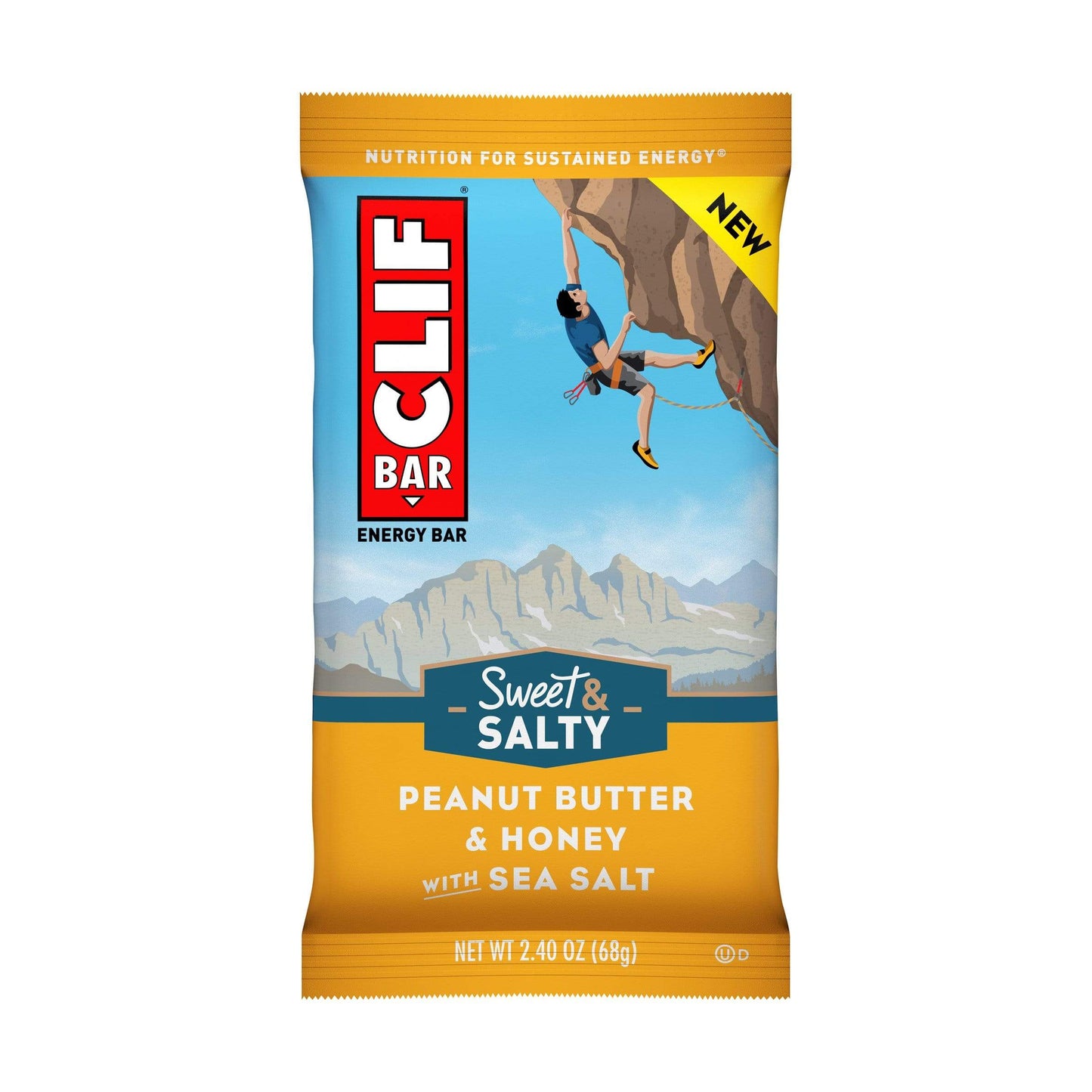 Clif Bar-Peanut Butter and Honey with Sea Salt-Single Serving-The Feed
