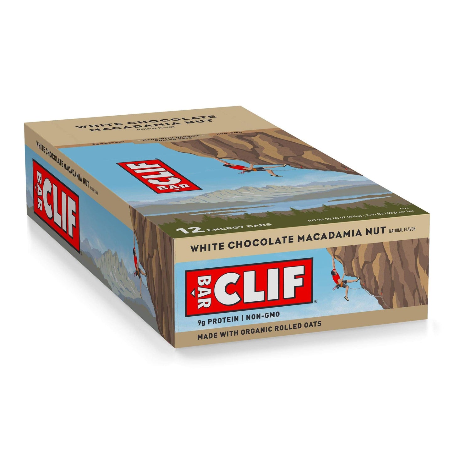Clif Bar-White Chocolate Macadamia-Box of 12-The Feed