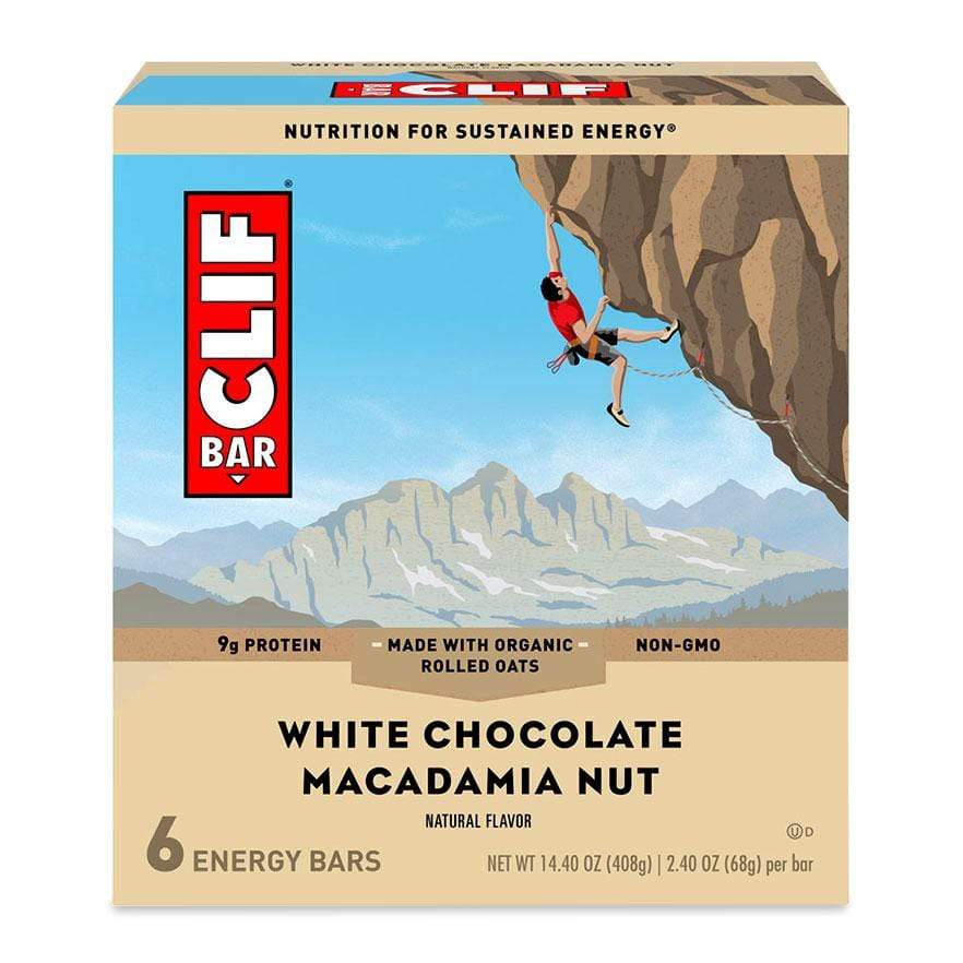 Clif Bar-White Chocolate Macadamia-Pack of 6-The Feed