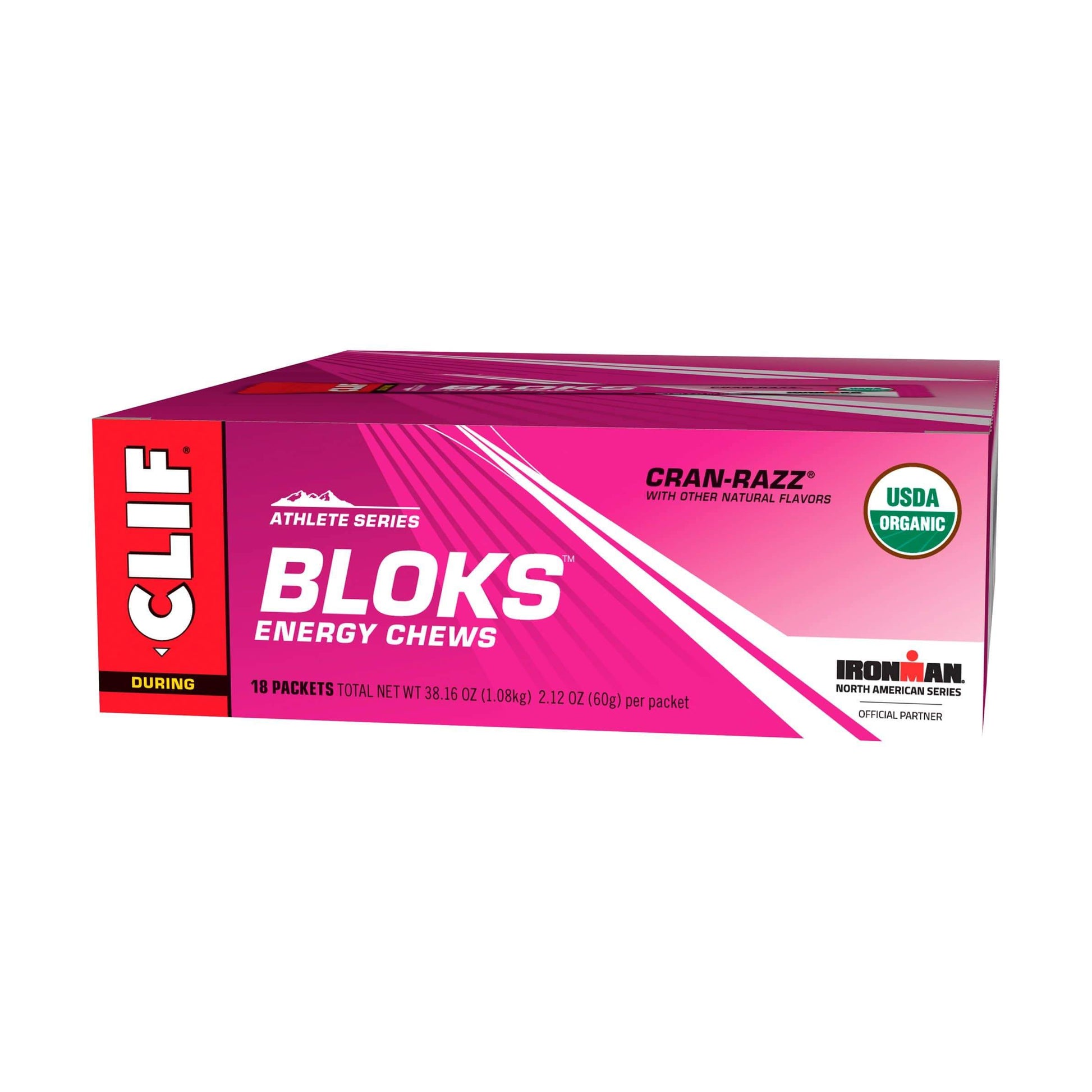 Clif Bloks-Cran-Raspberry-Box of 18-The Feed