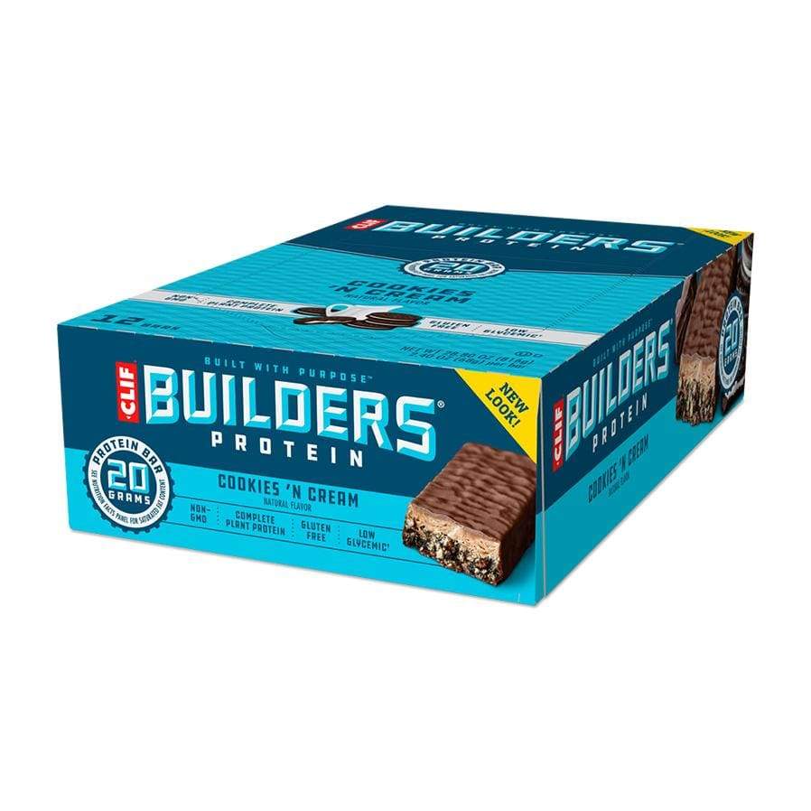 Clif Builder's Protein Bar-Cookies 'N Cream-Box of 12-The Feed
