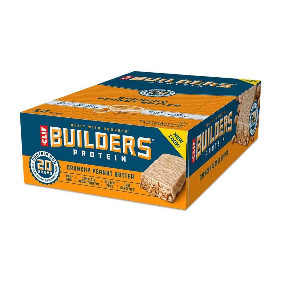 Clif Builder's Protein Bar-Crunchy Peanut Butter-Box of 12-The Feed