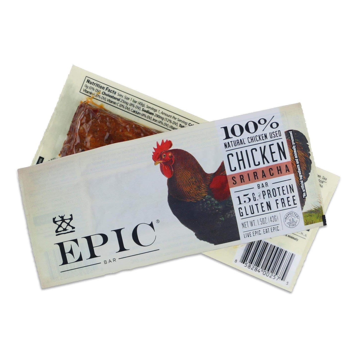 Epic Bar-Chicken Sriracha-Single Serving-The Feed