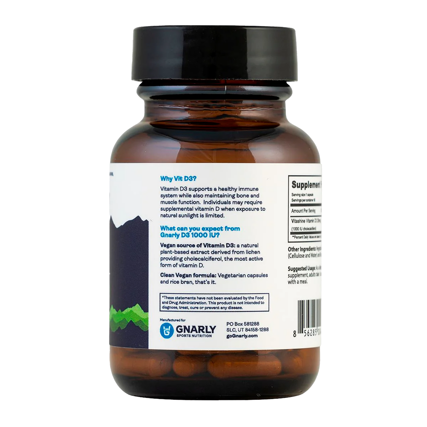 Gnarly Nutrition Baseline Vitamin D3