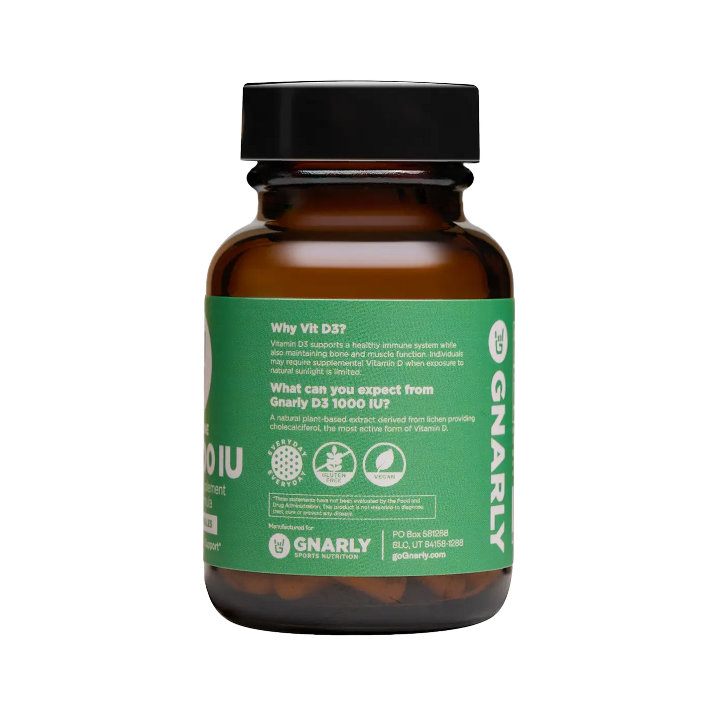Gnarly Nutrition Baseline Vitamin D3