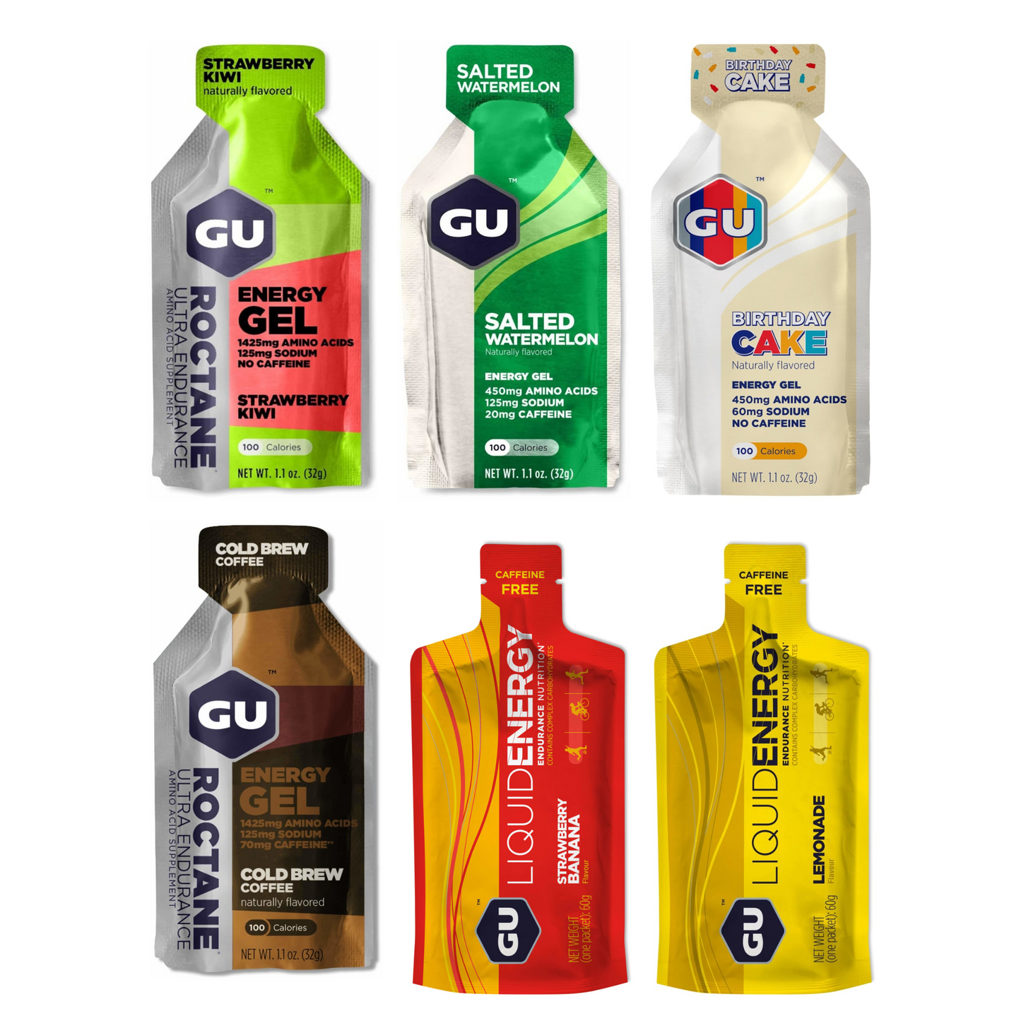GU Energy Gel Tryout Pack