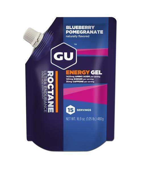 GU Roctane Gel-Blueberry Pomegranate (with caffeine)-15 Servings-The Feed