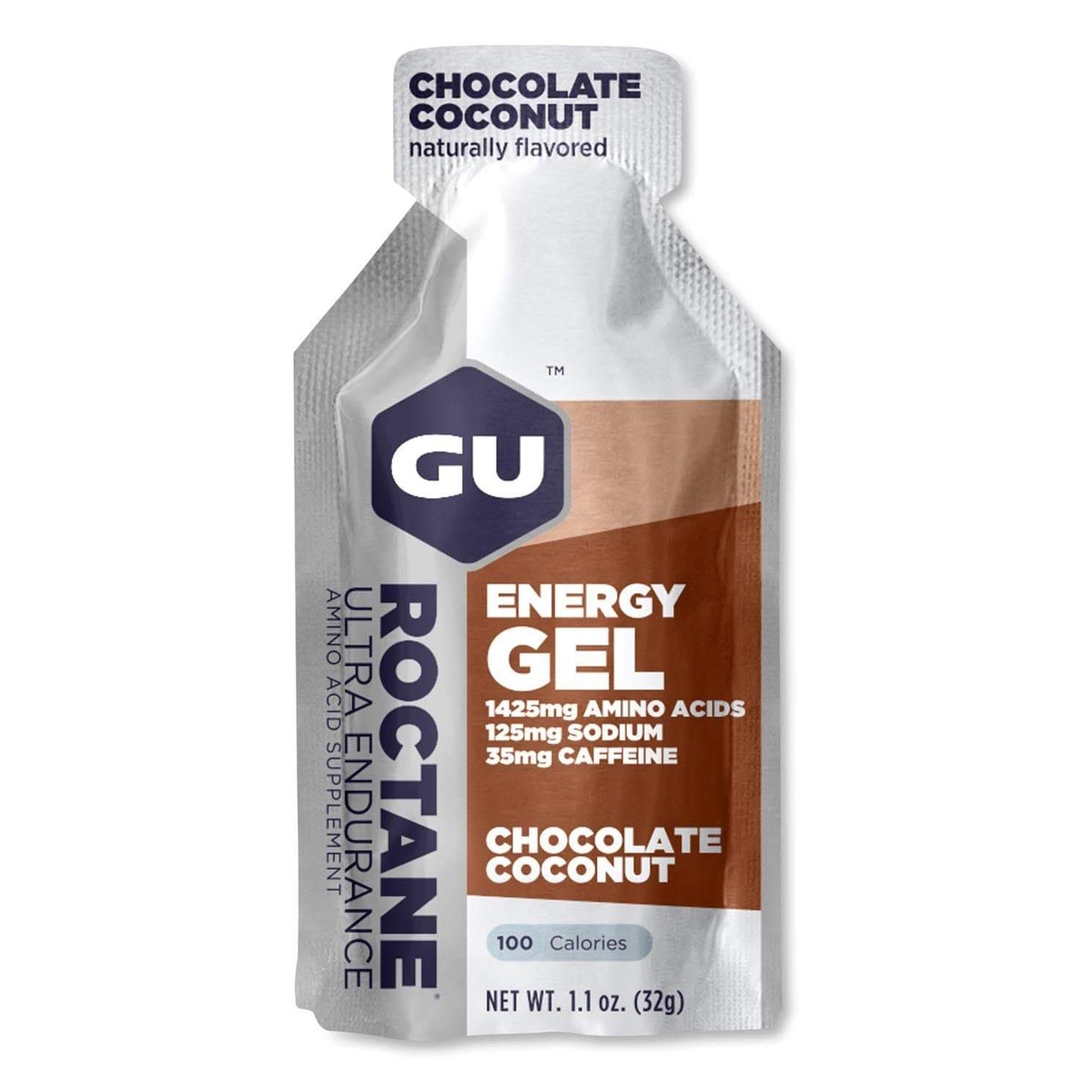 GU Roctane Gel-Chocolate Coconut-Single Serving-The Feed