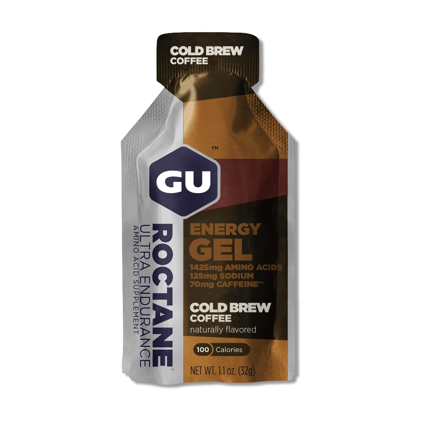 GU Roctane Gel-Cold Brew Coffee-Single Serving-The Feed