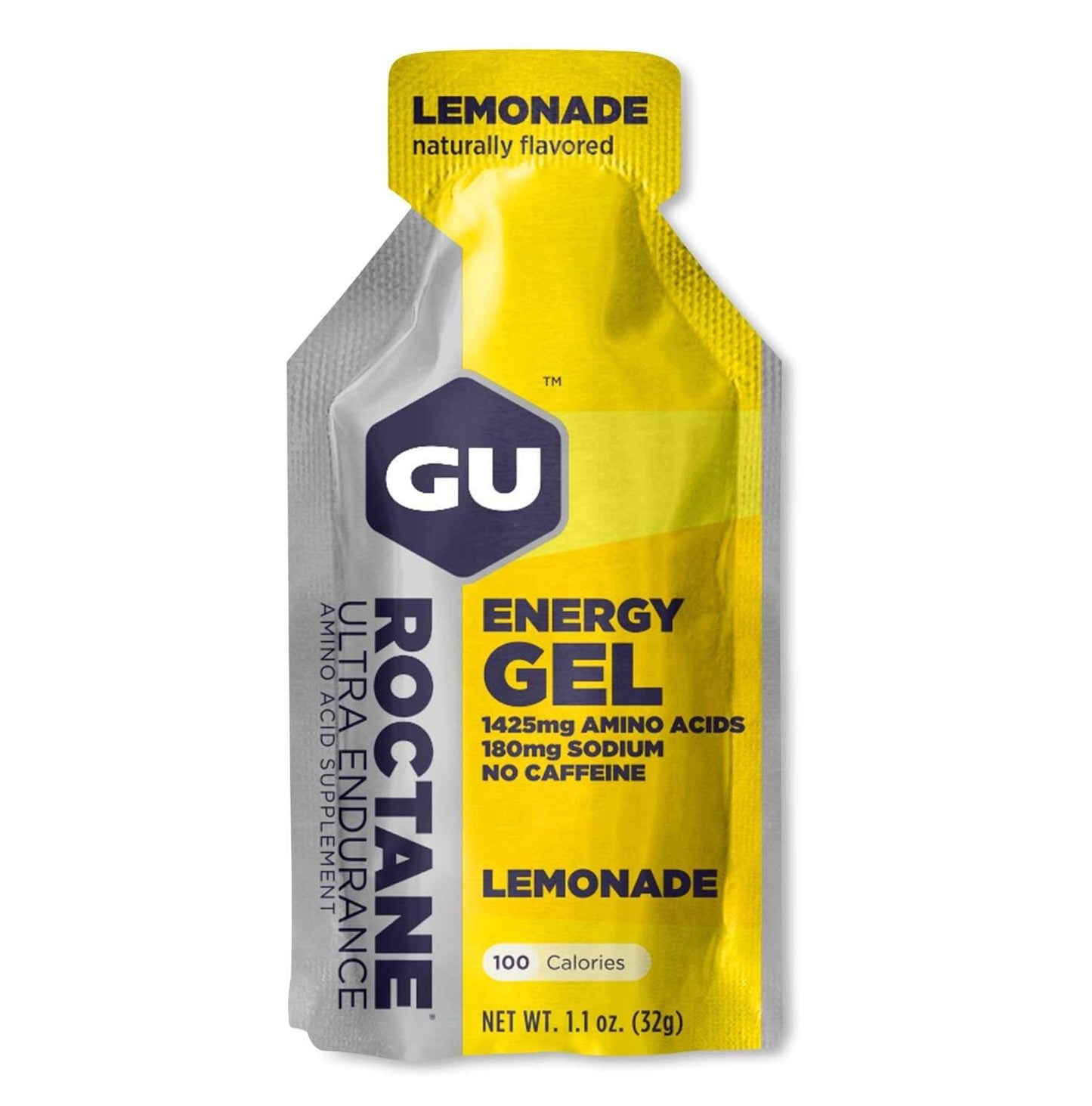 GU Roctane Gel-Lemonade-Single Serving-The Feed