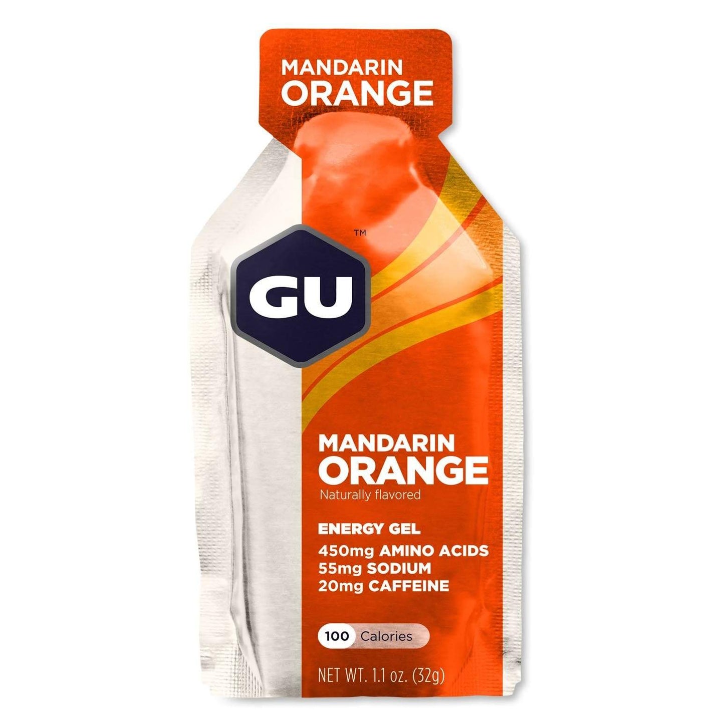 Gu Energy Gel-Mandarin Orange (with Caffeine)-Single Serving-The Feed