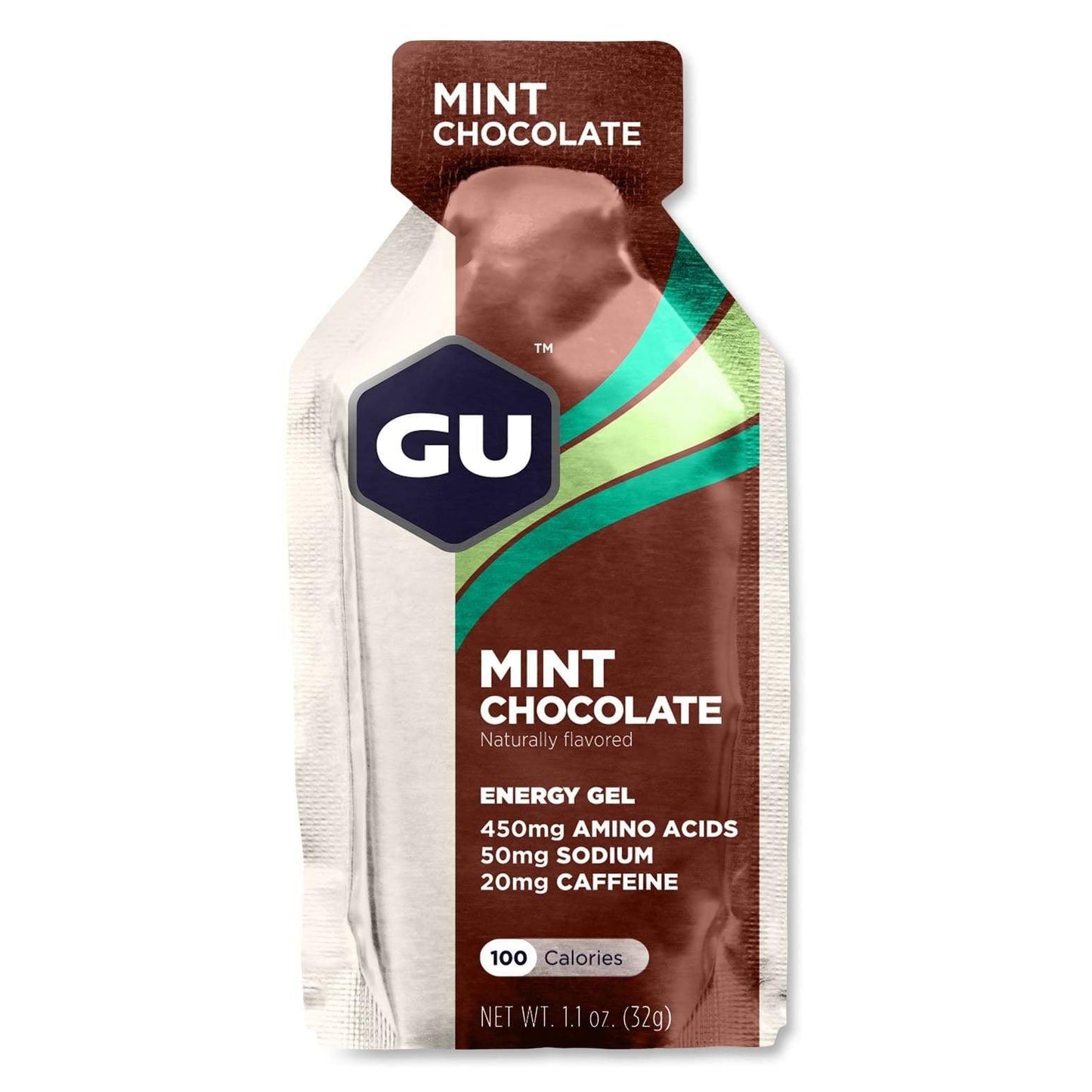 Gu Energy Gel-Mint Chocolate (with Caffeine)-Single Serving-The Feed