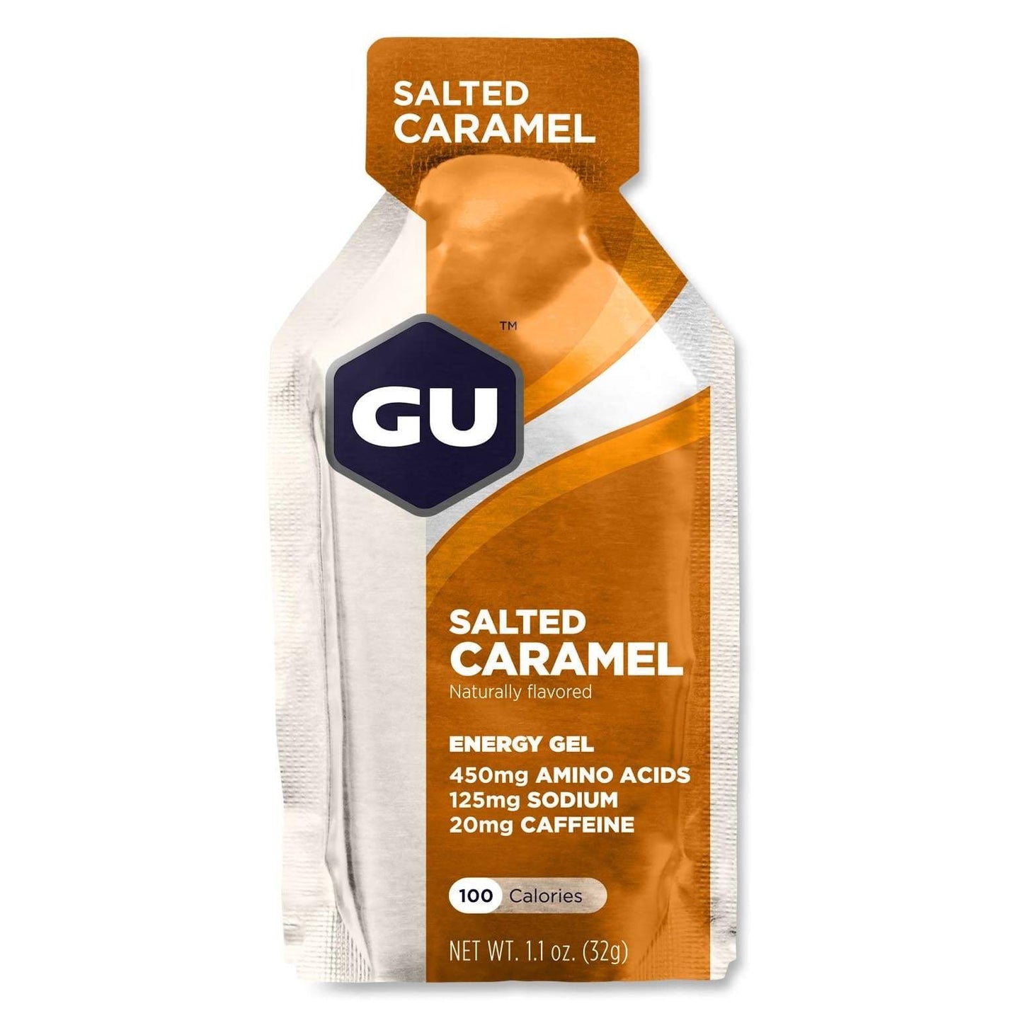Gu Energy Gel-Salted Caramel (with Caffeine)-Single Serving-The Feed