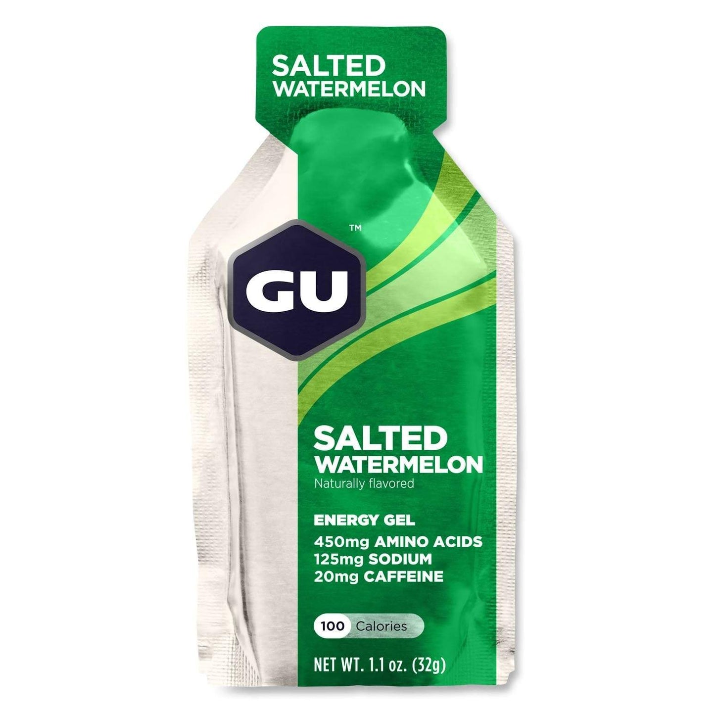 Gu Energy Gel-Salted Watermelon (with Caffeine)-Single Serving-The Feed