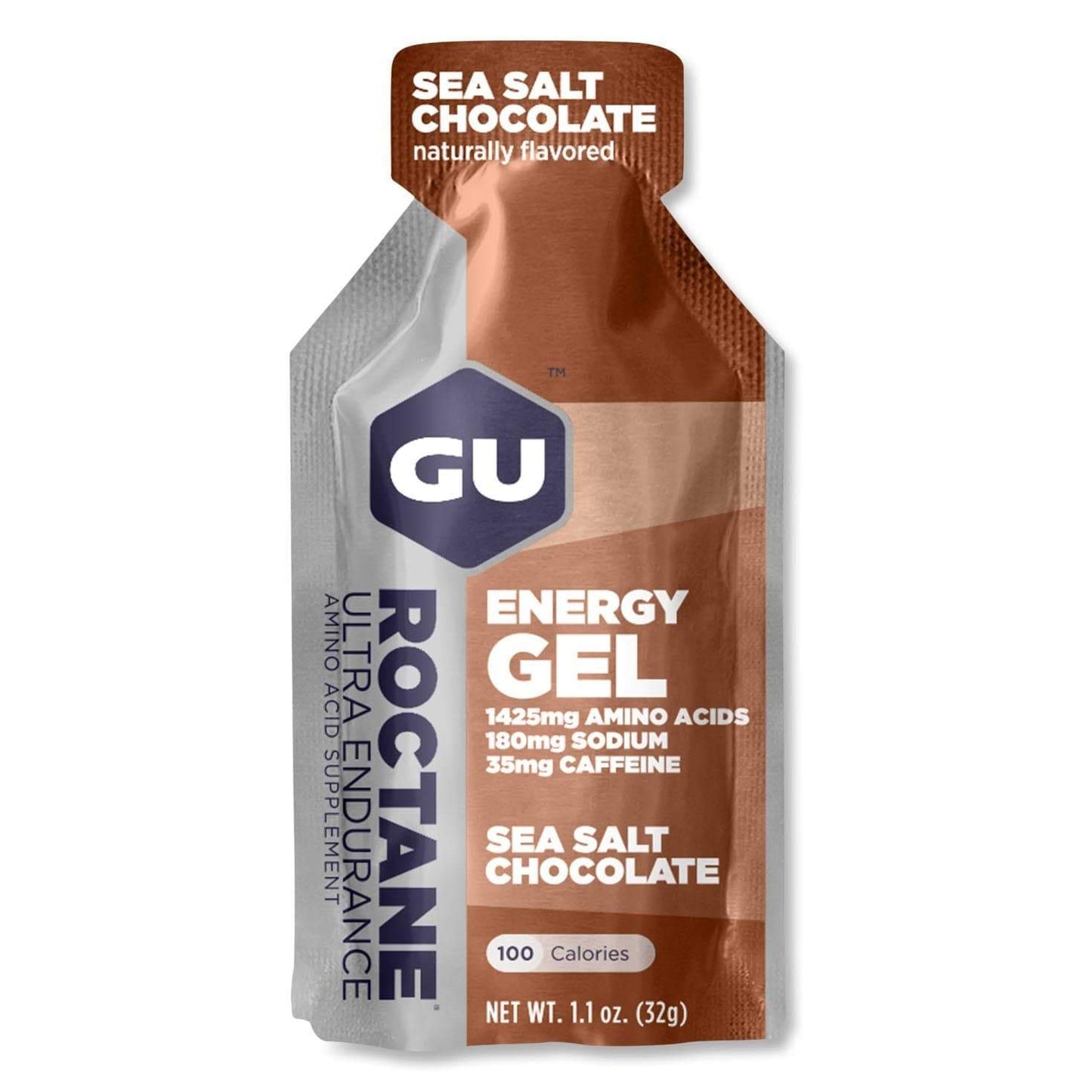 GU Roctane Gel-Sea Salt Chocolate (with caffeine)-Single Serving-The Feed