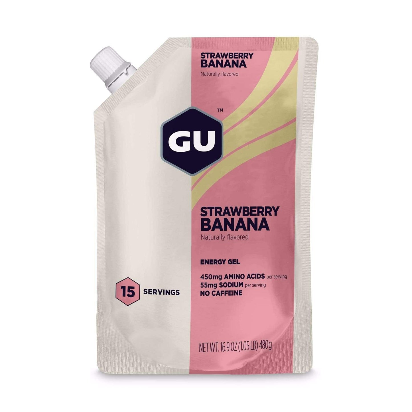 Gu Energy Gel-Strawberry Banana-15 Servings-The Feed