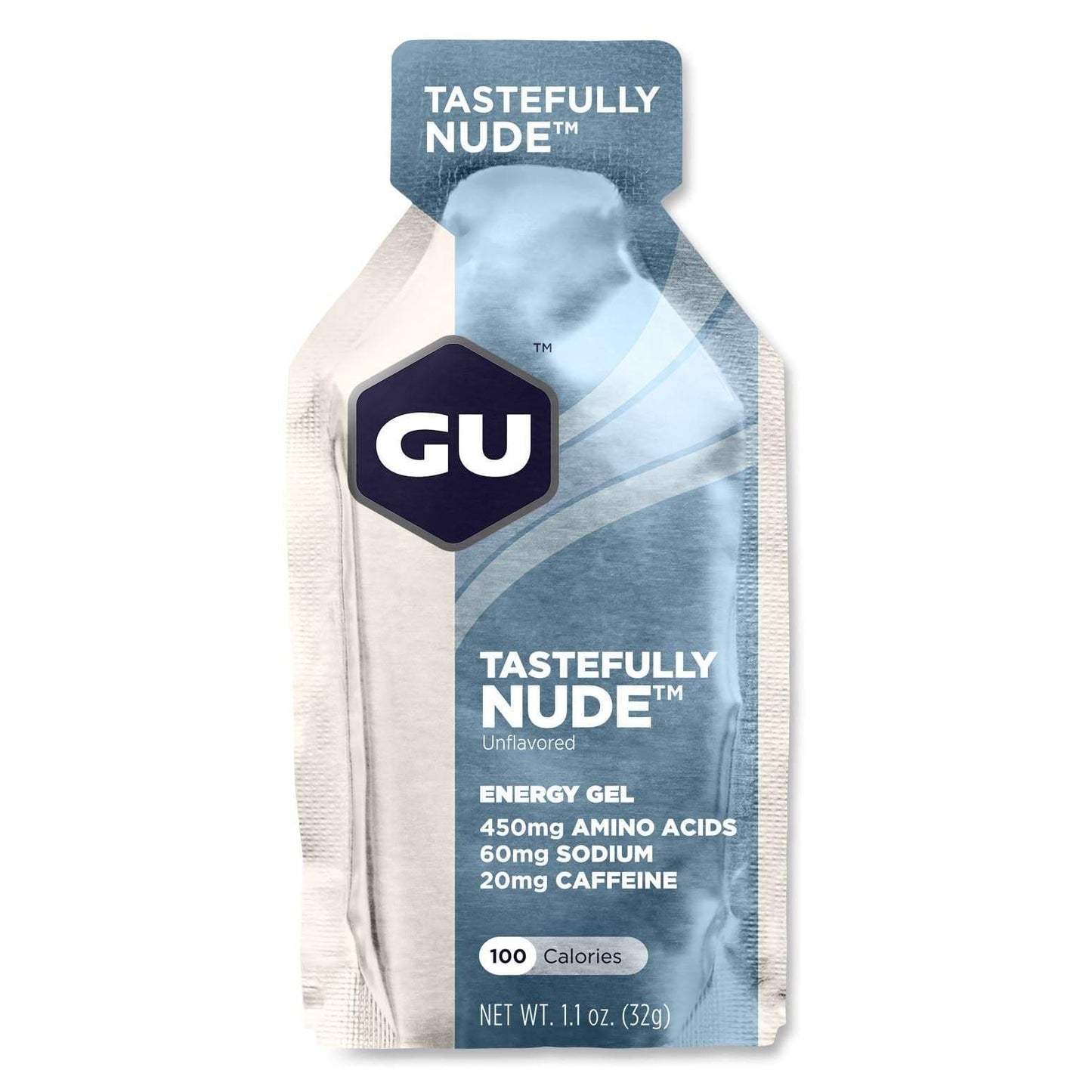 Gu Energy Gel-Tastefully Nude (with Caffeine)-Single Serving-The Feed
