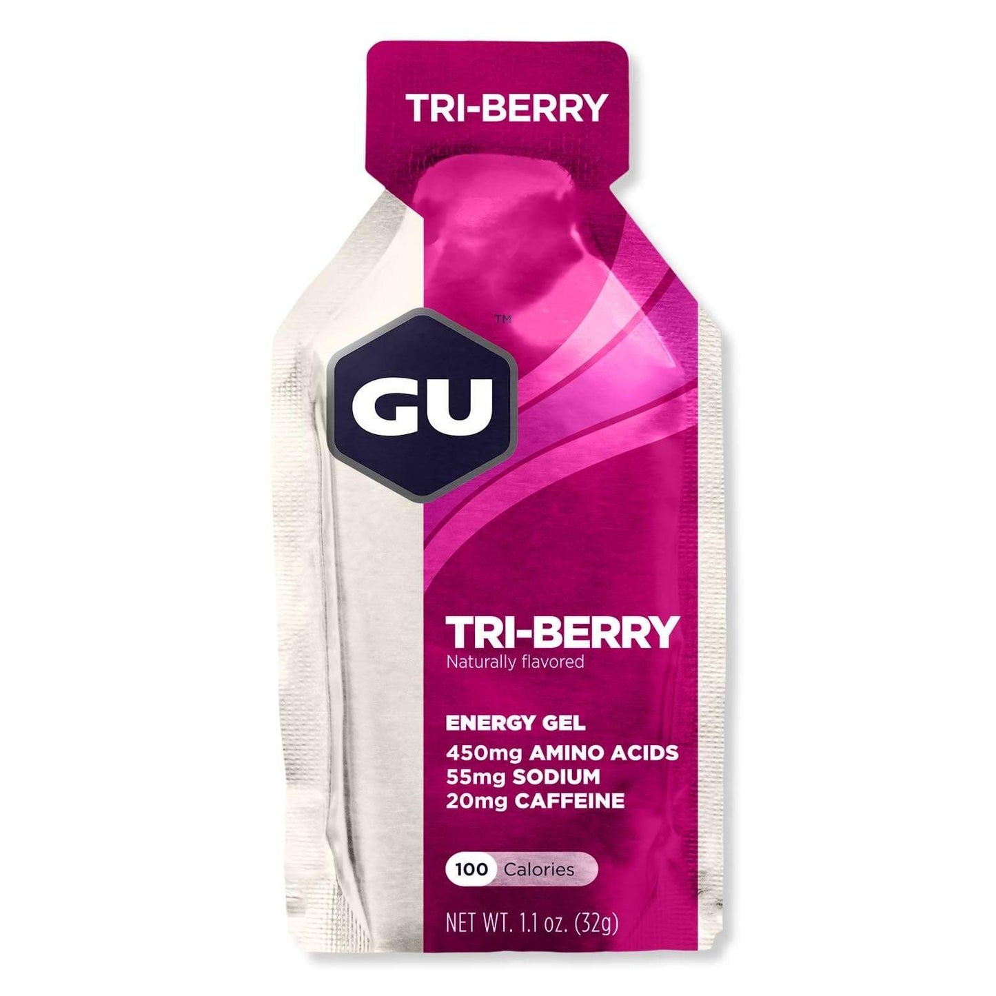 Gu Energy Gel-Triberry (with Caffeine)-Single Serving-The Feed