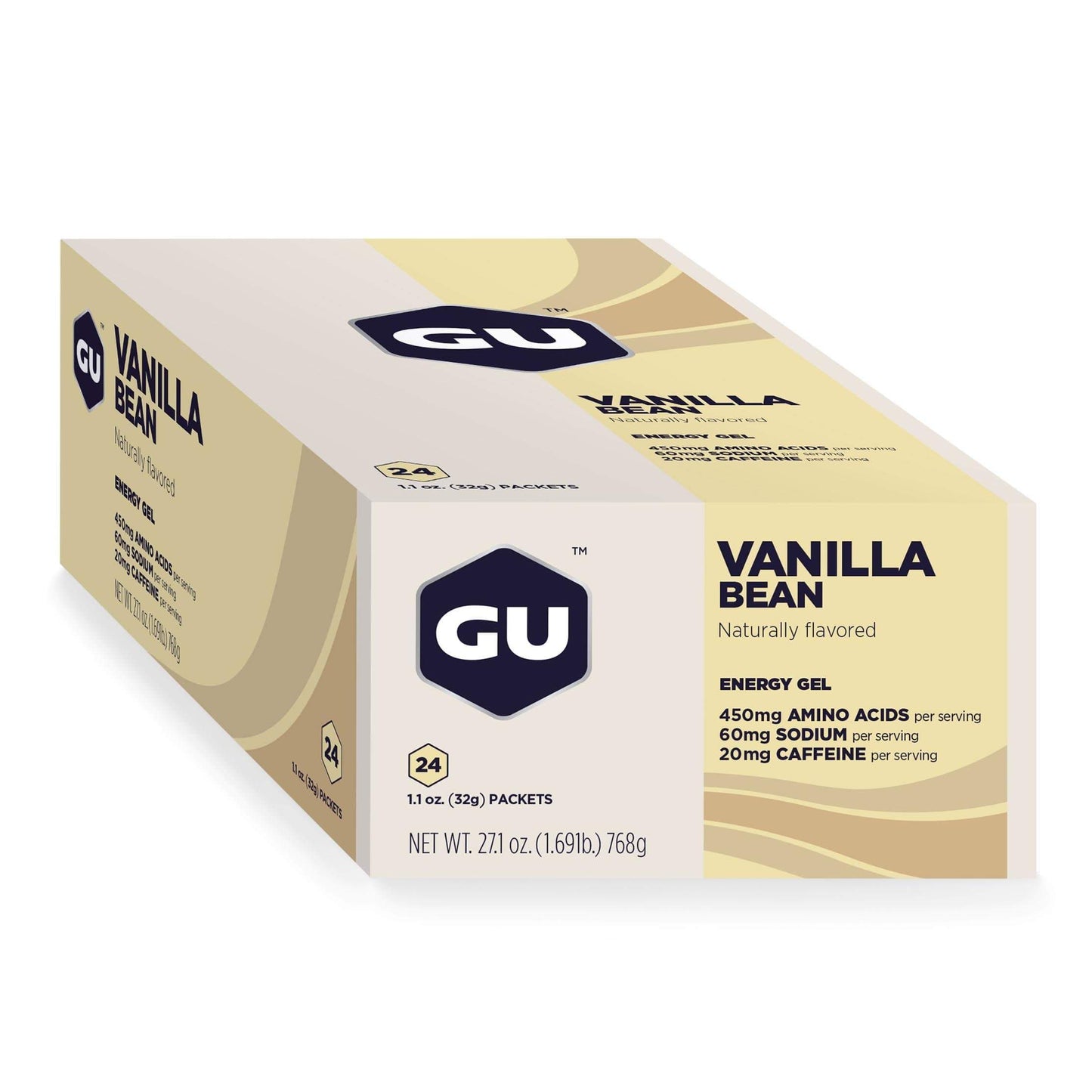 Gu Energy Gel-Vanilla (with Caffeine)-Box of 24-The Feed