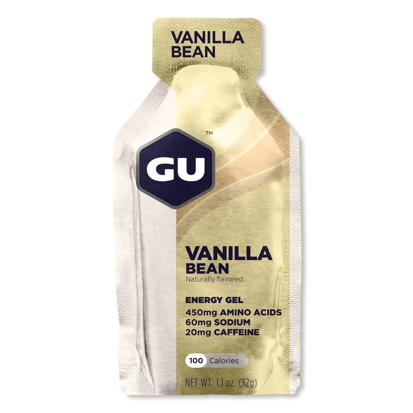 Gu Energy Gel-Vanilla (with Caffeine)-Single Serving-The Feed