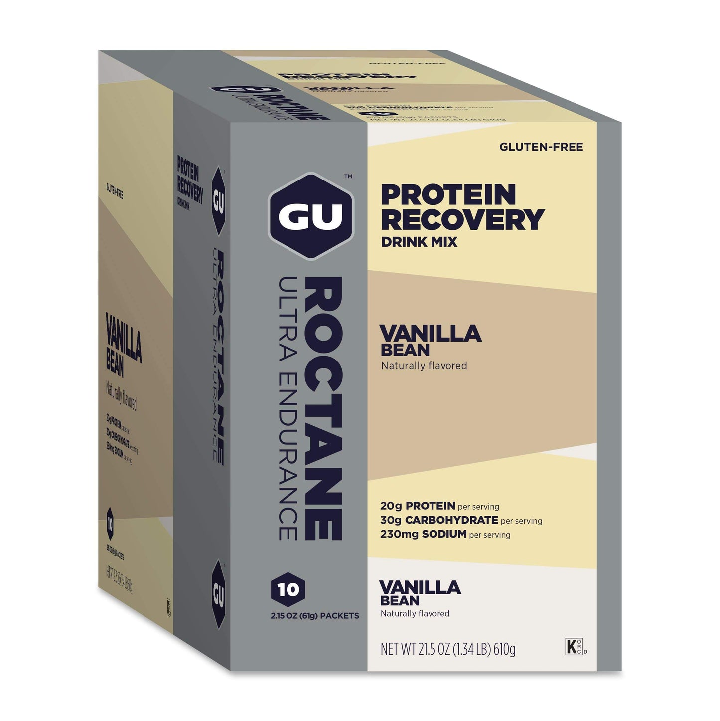GU Roctane Protein Recovery Drink Mix-The Feed