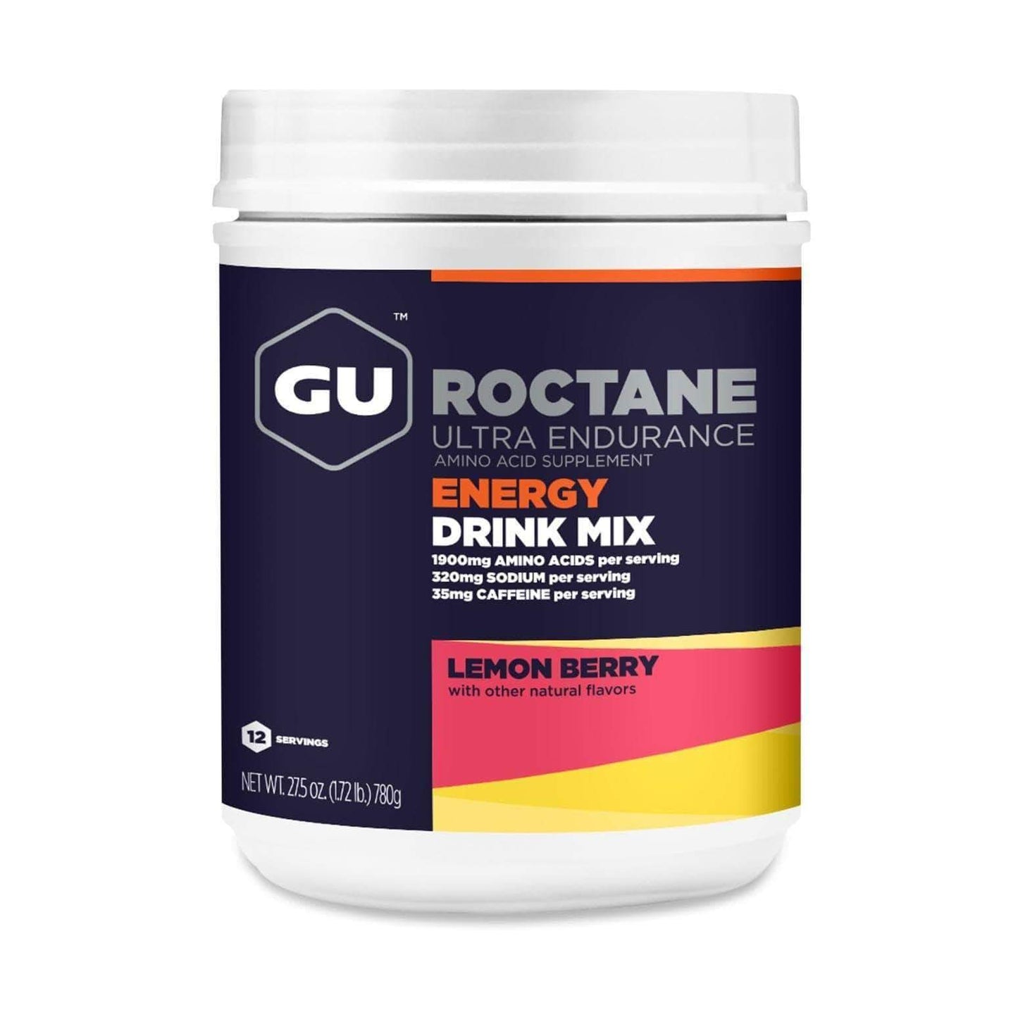 GU Roctane Ultra Endurance-Lemon Berry-12 Servings-The Feed