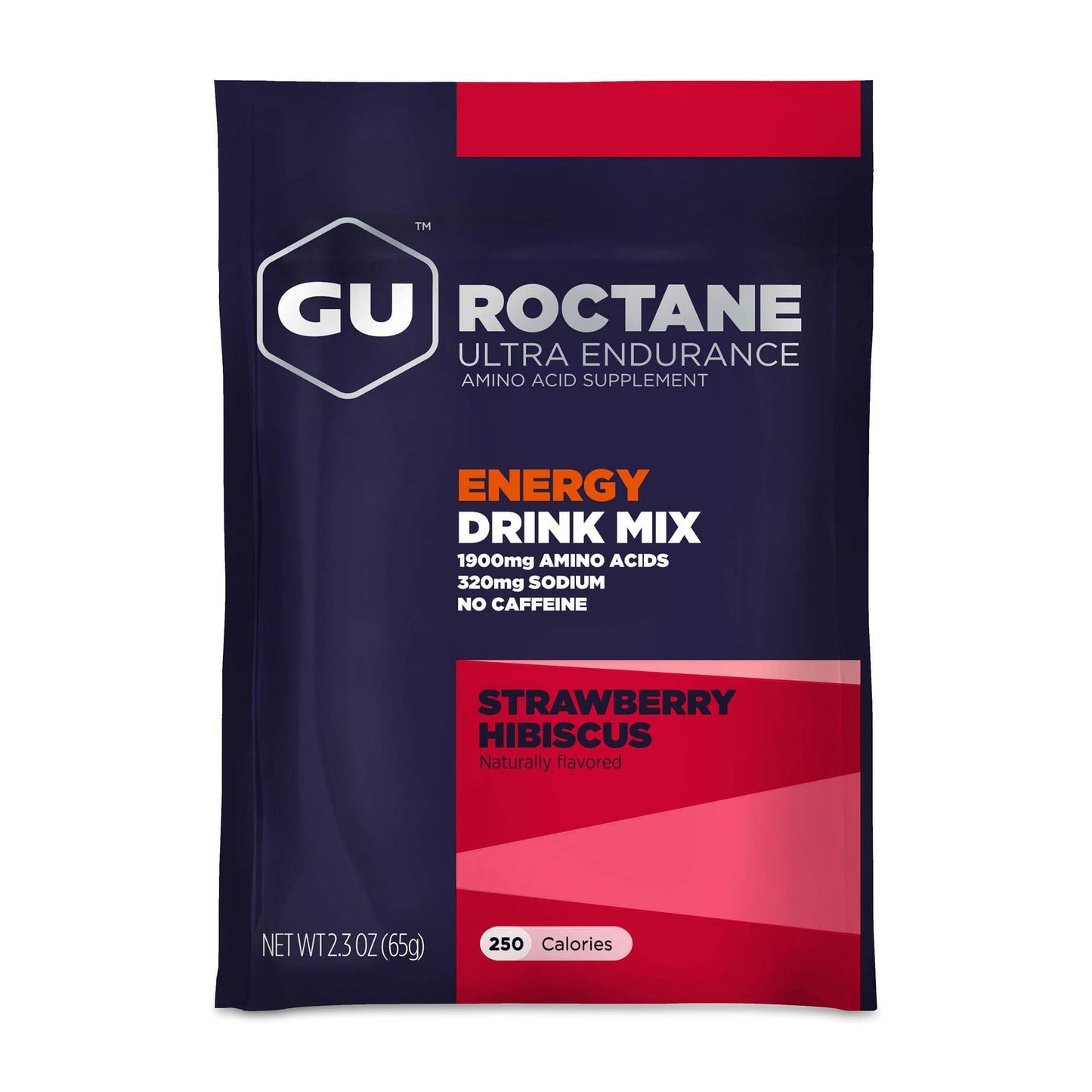 GU Energy Hydration Strawberry Hibiscus / Single Serving GU Roctane Ultra Endurance