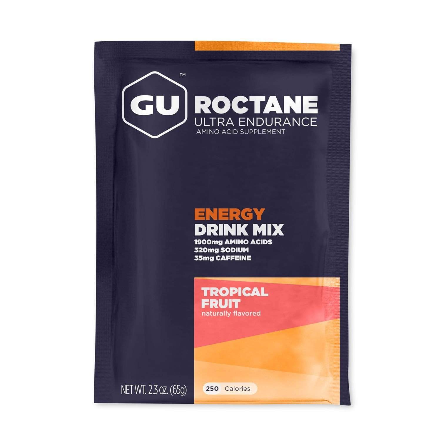 GU Roctane Ultra Endurance-Tropical Fruit (with caffeine)-Single Serving-The Feed