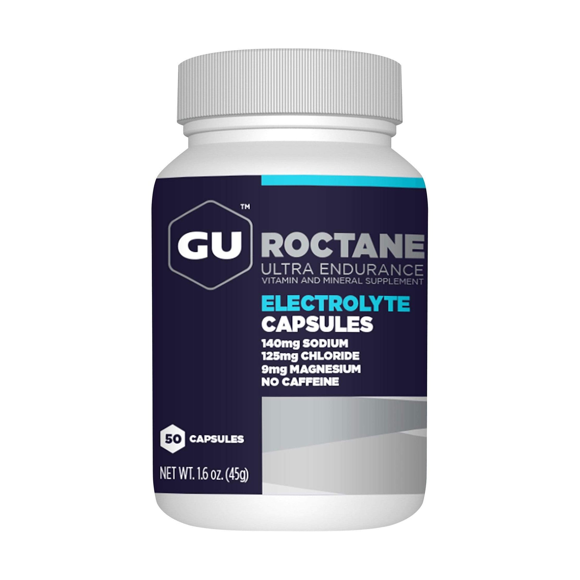 GU Roctane Electrolyte Capsules-50 Capsules-The Feed