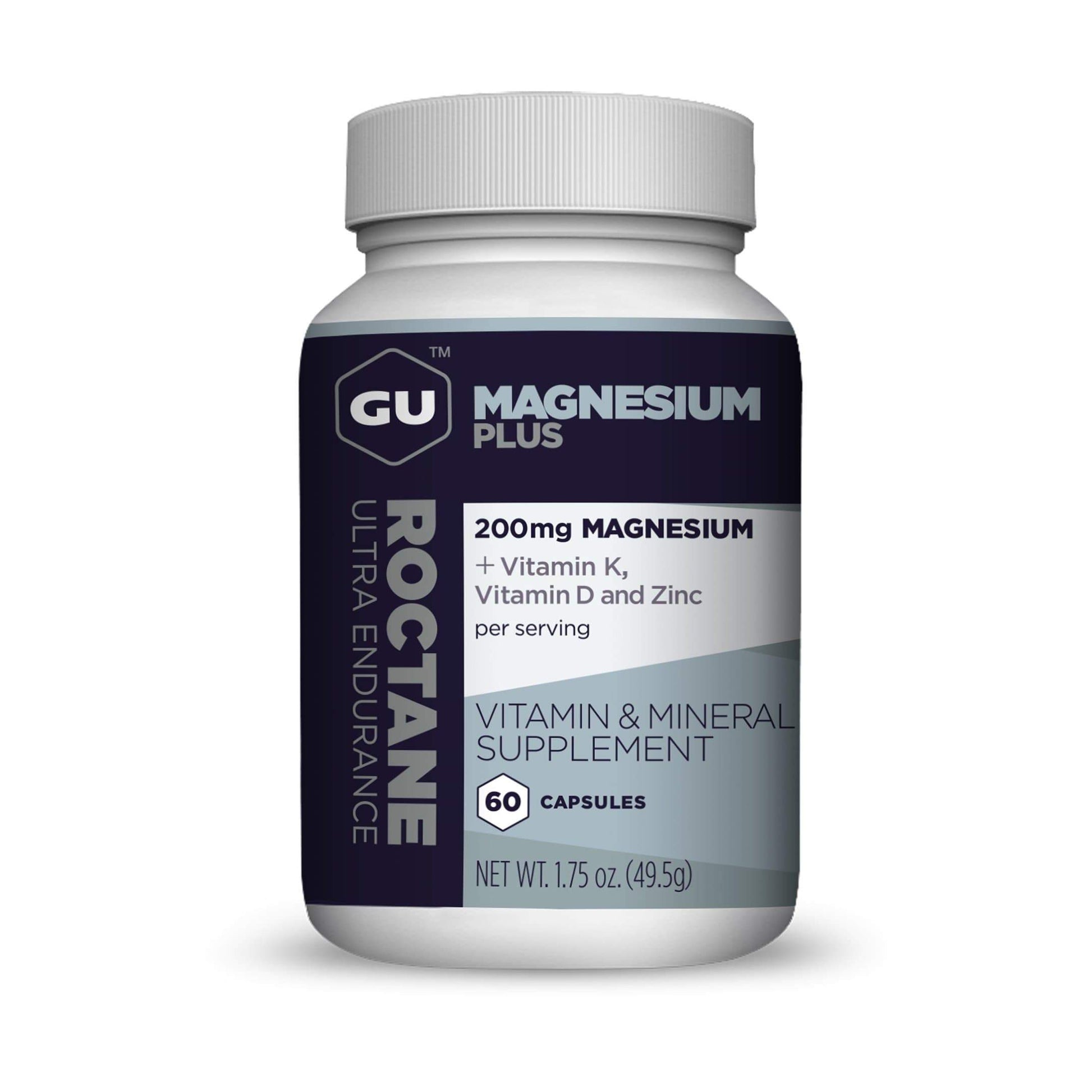 GU Roctane Magnesium-60 Capsules-The Feed