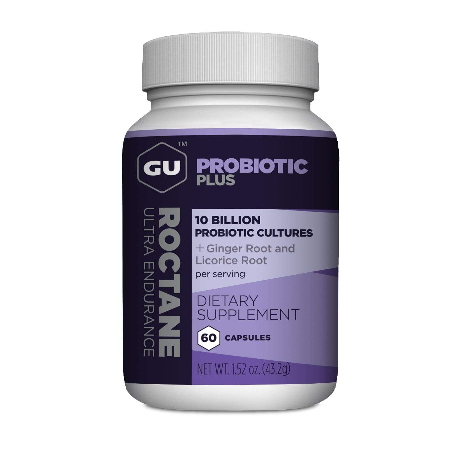 GU Roctane Probiotic-60 Capsules-The Feed