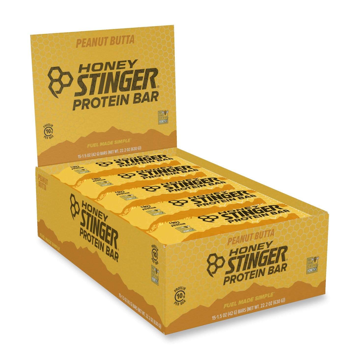 Honey Stinger Protein Bar-Peanut Butta Pro-Box of 15-The Feed