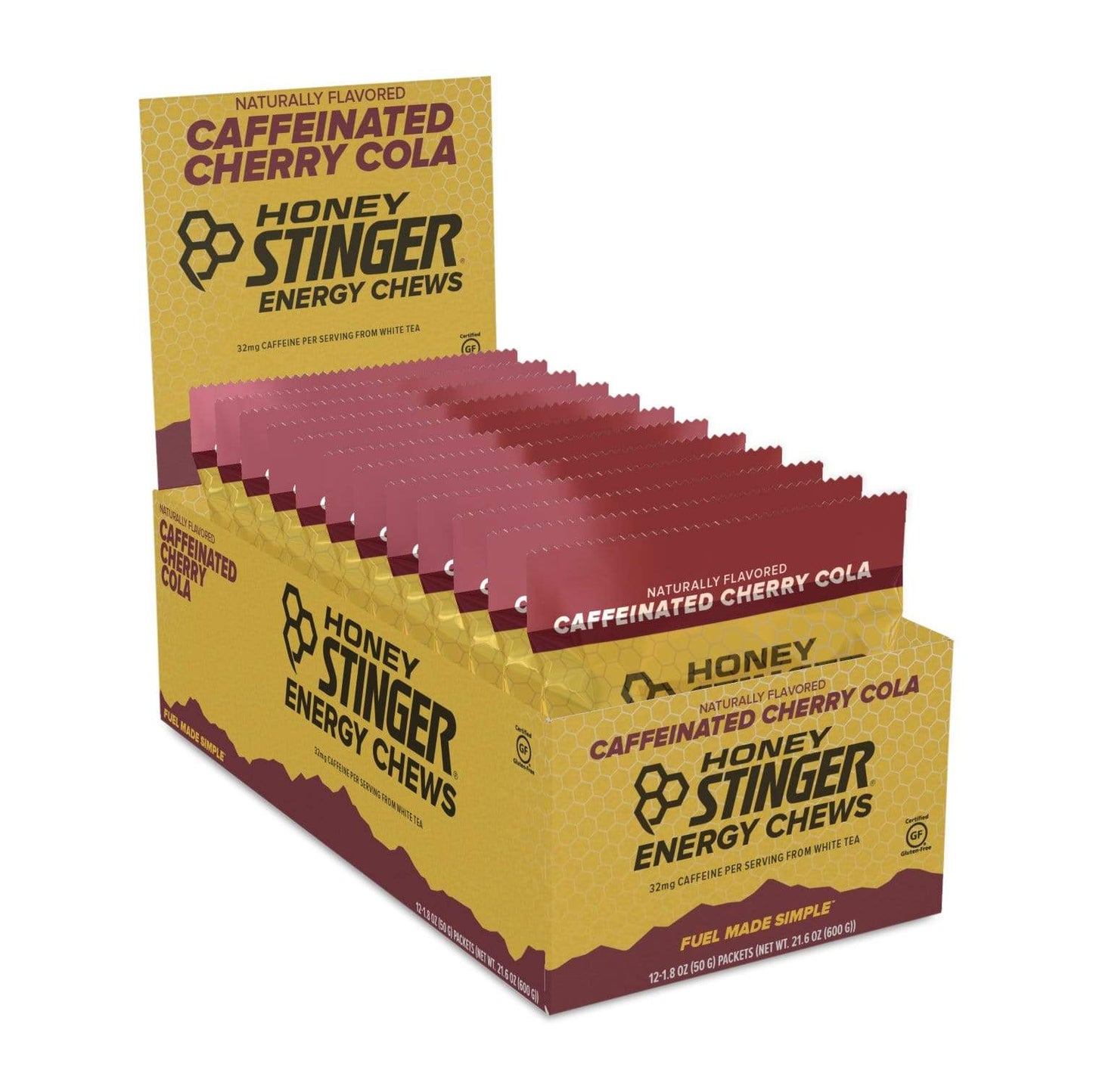 Honey Stinger Energy Chews-Cherry Cola (with Caffeine)-Box of 12-The Feed